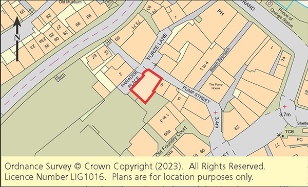 Lot: 111 - TOWN CENTRE DEVELOPMENT OPPORTUNITY WITH APPROVED PLANNING PERMISSION -